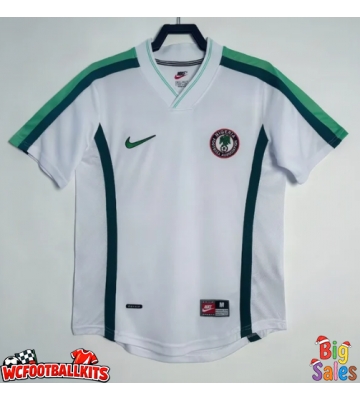 Nigeria 1998 Retro Away Shirt Men Short Sleeve