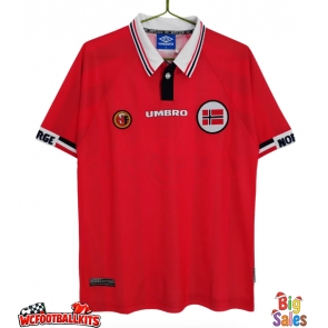 Norway 1998-1999 Retro Home Shirt Men Short Sleeve