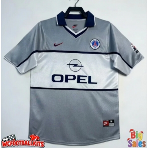 Paris Saint-Germain 2000-2001 Retro Away Shirt Men Short Sleeve