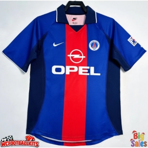 Paris Saint-Germain 2000-2001 Retro Home Shirt Men Short Sleeve