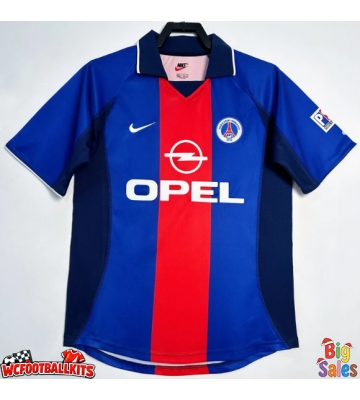 Paris Saint-Germain 2000-2001 Retro Home Shirt Men Short Sleeve