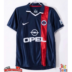 Paris Saint-Germain 2001-2002 Retro Home Shirt Men Short Sleeve