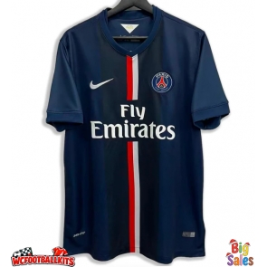 Paris Saint-Germain 2014-2015 Retro Home Shirt Men Short Sleeve