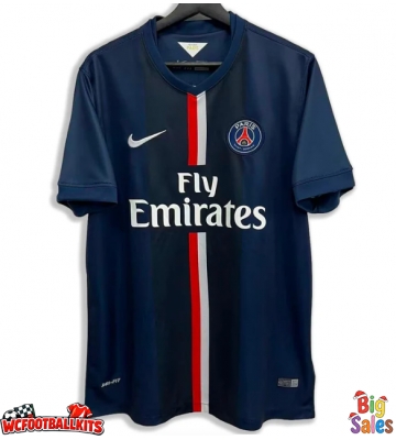 Paris Saint-Germain 2014-2015 Retro Home Shirt Men Short Sleeve