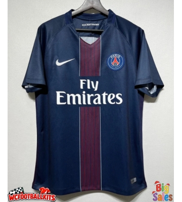 Paris Saint-Germain 2016-2017 Retro Home Shirt Men Short Sleeve