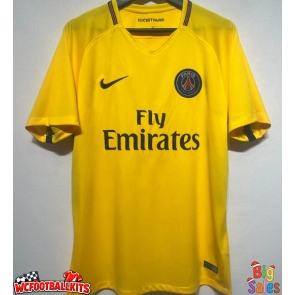 Paris Saint-Germain 2017-2018 Retro Away Shirt Men Short Sleeve