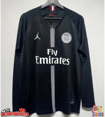 Paris Saint-Germain 2018-2019 Champions League Retro Home Shirt Men Long Sleeve