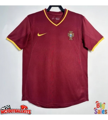 Portugal 2000 Retro Home Shirt Men Short Sleeve