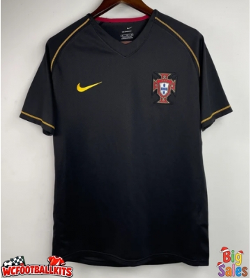 Portugal 2006 Retro Away Shirt Men Short Sleeve