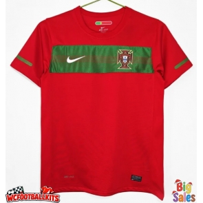 Portugal 2010 Retro Home Shirt Men Short Sleeve