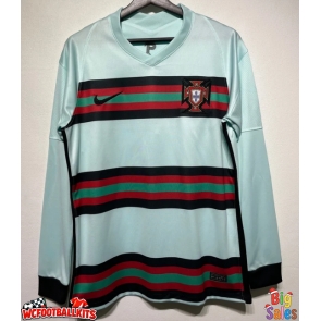Portugal 2020 Retro Away Shirt Men Long Sleeve