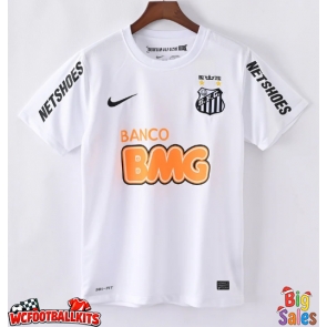 Santos 2012-2013 Retro Home Shirt Men Short Sleeve