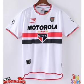 Sao Paulo 2001 Retro Home Shirt Men Short Sleeve