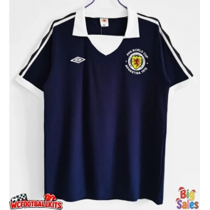 Scotland 1978 Retro Home Shirt Men Short Sleeve