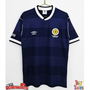 Scotland 1987-1988 Retro Home Shirt Men Short Sleeve
