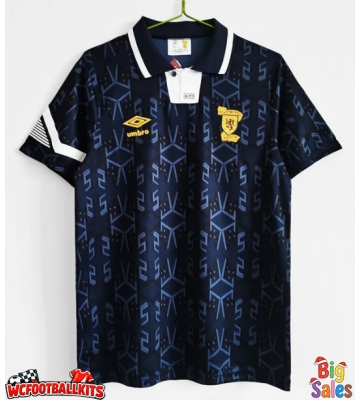 Scotland 1992-1993 Retro Home Shirt Men Short Sleeve