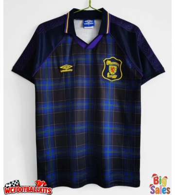 Scotland 1994-1996 Retro Home Shirt Men Short Sleeve