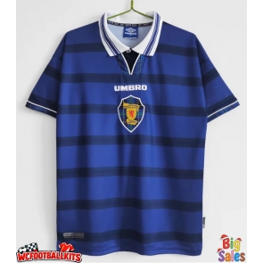 Scotland 1998-2000 Retro Home Shirt Men Short Sleeve