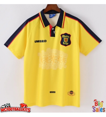 Scotland 1998 Retro Away Shirt Men Short Sleeve