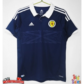 Scotland 2012-2014 Retro Home Shirt Men Short Sleeve