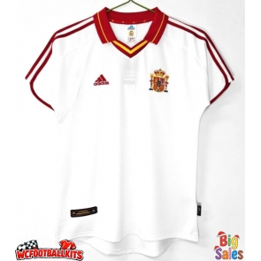 Spain 2000 Retro Away Shirt Men Short Sleeve