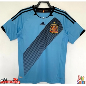 Spain 2012 Retro Away Shirt Men Short Sleeve