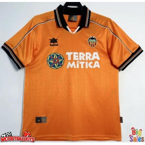 Valencia 1999-2000 Retro Away Shirt Men Short Sleeve