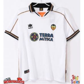 Valencia 1999-2000 Retro Home Shirt Men Short Sleeve