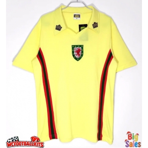 Wales 1976-1979 Retro Away Shirt Men Short Sleeve