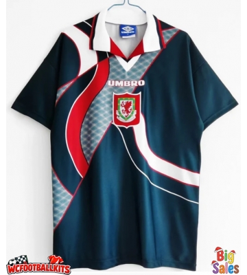 Wales 1994-1995 Retro Away Shirt Men Short Sleeve