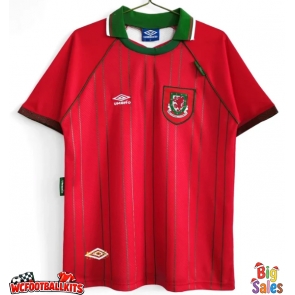 Wales 1994-1995 Retro Home Shirt Men Short Sleeve
